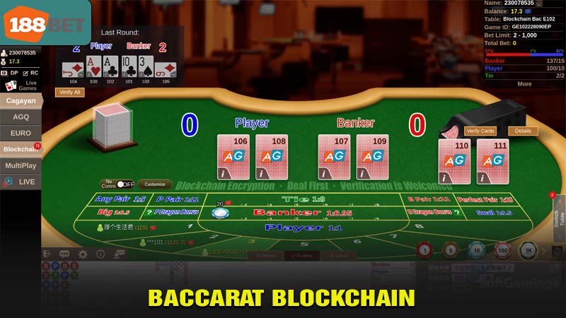 Baccarat blockchain